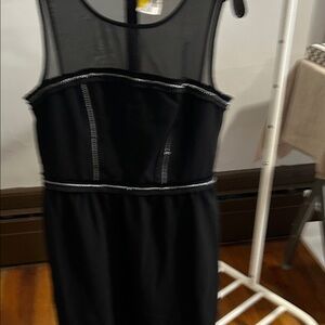 Princess Vera Wang Elegant Black Mini Dress